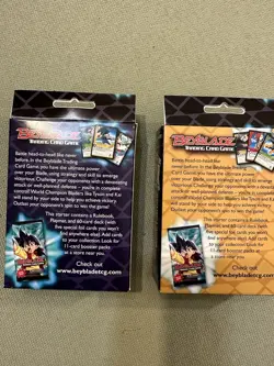 Beyblade 2003 Trading Card Game Collision 60-card Starter Deck #1 and #2 - Image 2