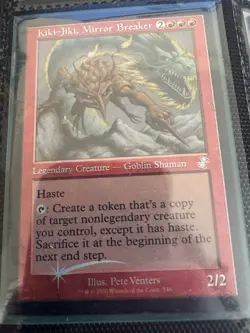 Kiki-Jiki, Mirror-Breaker Foil Time Spiral Remastered MTG LP/NM - Image 1