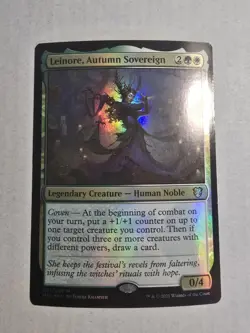 Leinore, Autumn Sovereign Commander: Innistrad: Midnight Hunt Foil - Image 1