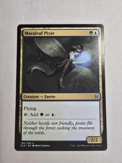 Maraleaf Pixie Throne of Eldraine Regular - Image 1
