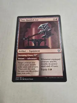 Two-Handed Axe Commander Legends: Battle for Baldur's Gate Regular - Image 1