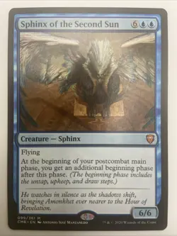 MTG Sphinx of the Second Sun, Commander Legends, Near Mint, English - Image 1