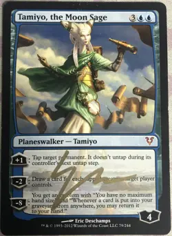 Tamiyo, the Moon Sage Avacyn Restored Eric Deschamps Signed/Autographed MTG - Image 1