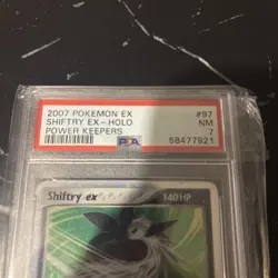 2007 POKEMON SHIFTRY EX-HOLO POWER KEEPERS 97/108 PSA 7 - Image 4