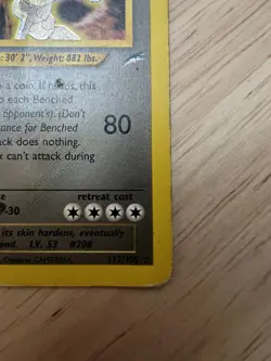 Pokemon Shining Steelix 112/105 Holo Neo Destiny HP - Image 5