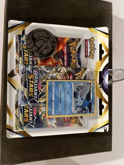 Pokemon TCG Brilliant Stars 3 Pack Blister Glaceon Promo - Image 4