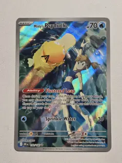 Misty's Psyduck 193/182 IR Destined Rivals Full Art Illustration Rare Pokemon NM - Image 1