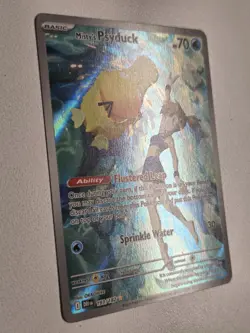 Misty's Psyduck 193/182 IR Destined Rivals Full Art Illustration Rare Pokemon NM - Image 2