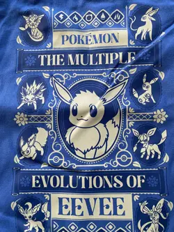 Pokemon X Natural History Museum - Eevee Tote Bag Double Sided Print - Image 2