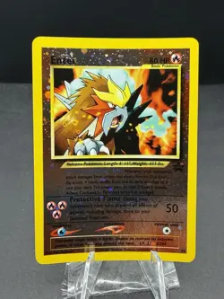 Pokemon TCG WOTC Entei 34 Movie Black Star Promo Reverse Holo 1995-2001 - Image 1