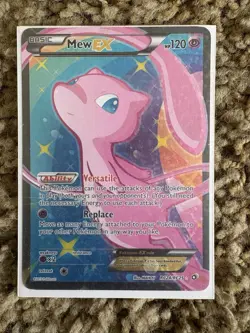 Pokemon Mew EX RC24/RC25 Full Art Black/White Legendary Treasures - Image 1