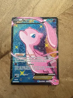 Pokemon Mew EX RC24/RC25 Full Art Black/White Legendary Treasures - Image 2