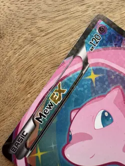 Pokemon Mew EX RC24/RC25 Full Art Black/White Legendary Treasures - Image 4