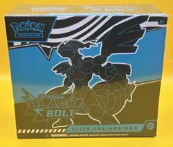 Pokemon : Scarlet & Violet Black Bolt Elite Trainer Box ETB - NEW - SEALED - Image 1
