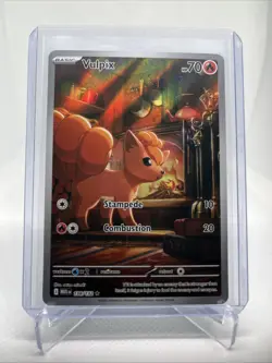 2025 Pokemon TCG Mega Evolution 138/132 Vulpix IR Illustration Rare - Image 1