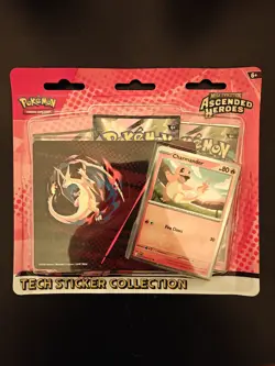 Pokemon TCG Mega Evolution Ascended Heroes Tech Sticker Collection- Red - Image 1