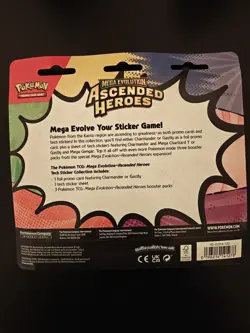 Pokemon TCG Mega Evolution Ascended Heroes Tech Sticker Collection- Red - Image 2