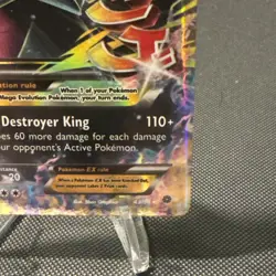 Pokemon M Tyranitar EX Ultra Rare Holo XY - Ancient Origins 43/98 NM - Image 4