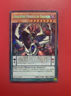 Odd-Eyes Pendulum Dragon duea-en004 1st Secret Rare Yu-Gi-Oh! - Image 1