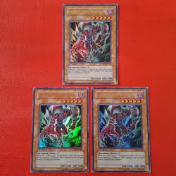 Yugioh Elemental Hero Necroshade YSDJ-EN000 1st Edition Playset - Image 1