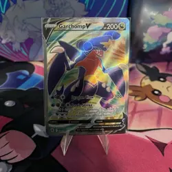 Pokemon Garchomp V 178/189 Swsh10 Astral Radiance Ultra Rare Full Art Holo Card - Image 1