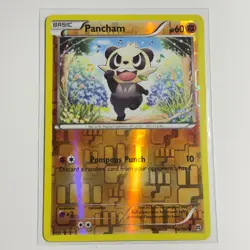 Pancham 86/162 Common Reverse Holo Card XY - BREAKthrough Pokemon TCG LP - Image 1