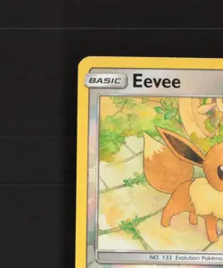 Eevee 155/214 Lost Thunder Reverse Holo Pokemon Card LP - Image 3