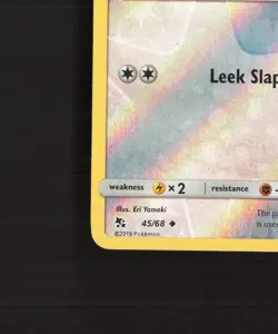 Farfetch'd 45/68 Hidden Fates Reverse Holo Pokemon Card LP+ - Image 5