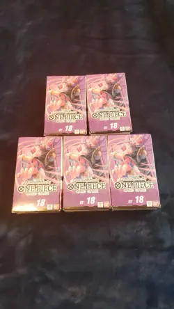 One Piece card game English Starter Deck Purple Luffy ST-18 *Sealed* - Image 2