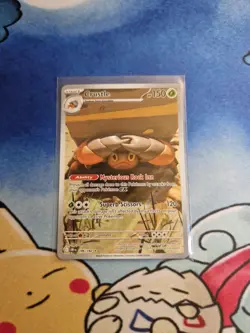 Pokemon Card Crustle 186/182 Illustration Rare Destined Rivals Near Mint - Image 1