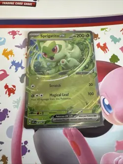 Sprigatito ex 087 Sv: Scarlet & Violet Promo Cards Holo Sealed Black Star Promo - Image 1