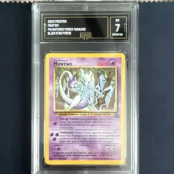 Pokemon Mewtwo Promo Regular Wotc 12/53 GMA 7 60 HP Pokemon TCG Card Stock - Image 1