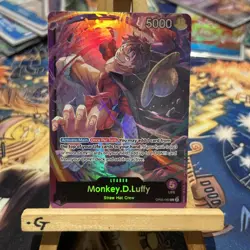 One Piece Card TCG - Monkey.D.Luffy (OP05-060) Leader NEAR MINT English - Image 1