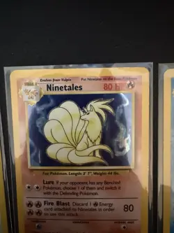 Pokemon TCG Card Lot Vintage Holos English Base Set MP - Image 3