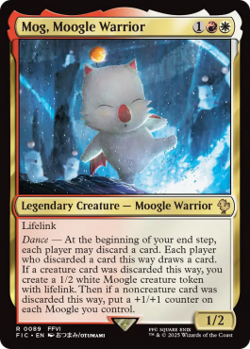 Magic MTG - Mog, guerrier mog - Commander Final Fantasy - MINT/NMINT - FR - Image 1