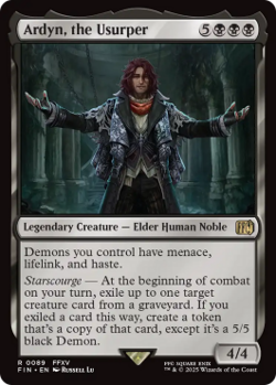Magic MTG - Ardyn, l'usurpateur - Final Fantasy - MINT/NMINT - FR - Image 1