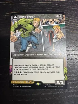 Eddie Brock 224 Eng Near Mint Mtg Spiderman - Image 1