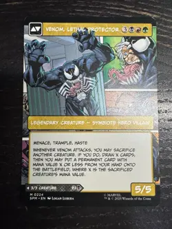 Eddie Brock 224 Eng Near Mint Mtg Spiderman - Image 2
