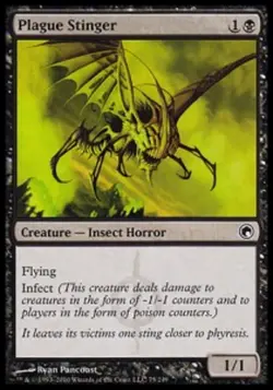 *MRM* FR/VF 4x Piqueur de peste (Plague Stinger) MTG SOM - Image 1