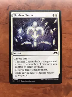 Thraben Charm MTG Magic the Gathering Card NM Near Mint Modern Horizons MH3 - Image 1