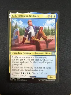 Cid, Timeless Artificer (412) - Final Fantasy (Magic the Gathering) NM - Image 1