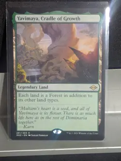 Yavimaya, Cradle of Growth X1 LP Modern Horizons 2 MTG - Image 1