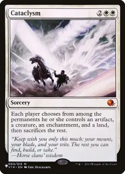 MTG - Cataclysm - The List - Mystery Booster 2 - Magic the Gathering - Image 1