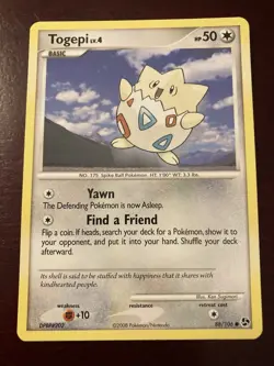 Togepi 88/106 Great Encounters Common 2008 Pokemon TCG Card NM - Image 1
