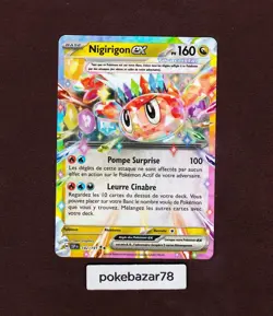 Carte Pokemon Nigirigon Ex 142/191 EV8 Etincelles Deferlantes SSP FR Neuf - Image 1