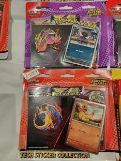 Pokemon Bundle(3boxes)Pokemon Day 2026,Ascended Heroes Tech Stickers box,Sealed - Image 4