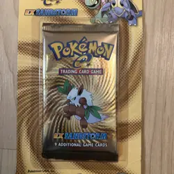 Super RARE VNTG NOS Pokemon EX Sandstorm Blister Factory Sealed Booster 2003 - Image 2
