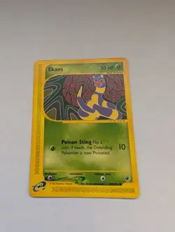 Ekans 108/165 Expedition Pokemon TCG E Reader WOTC LP - Image 1