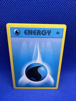 Water Energy 1999 Pokemon TCG Base Set 1st Edition Shadowless #102/102 - NM - Image 1