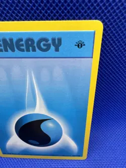 Water Energy 1999 Pokemon TCG Base Set 1st Edition Shadowless #102/102 - NM - Image 3
